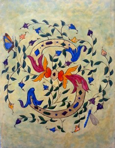 S aux papillon et libellule 